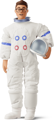 3d-business-astronaut-standing-with-helmet-in-hand