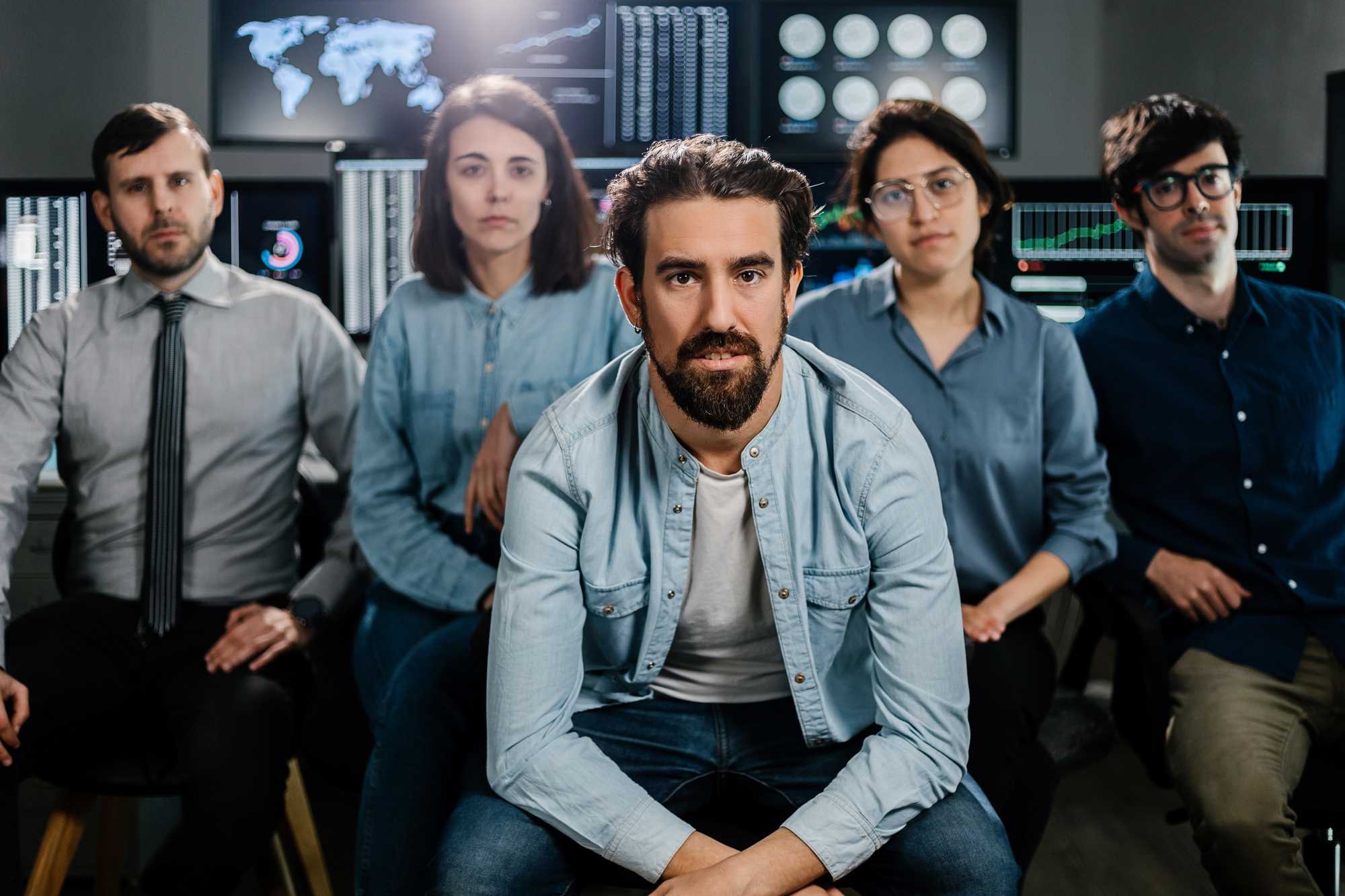 stock-trader-teamwork-looking-at-camera-against-mu-2024-05-03-23-45-59-utc stock-trader-teamwork-looking-at-camera-against-mu-2024-05-03-23-45-59-utc